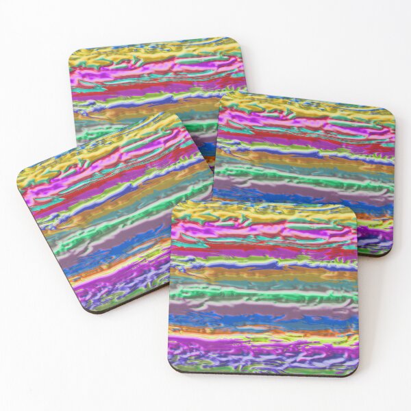 Item preview, 3D Warped Horiztonal Stripe Pattern designed and sold by TheRulerofEarth.