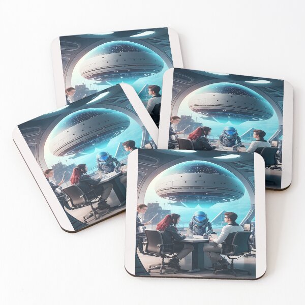 Item preview, First contact intergalactic meeting between aliens and humans designed and sold by Carlos Gudino.