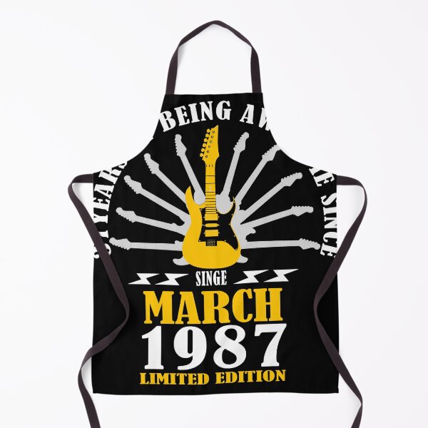 Item preview, 37 Geburtstag Retro Vintage Gitarristen GitarrenliebhaberMARCH designed and sold by studiopekepeke.