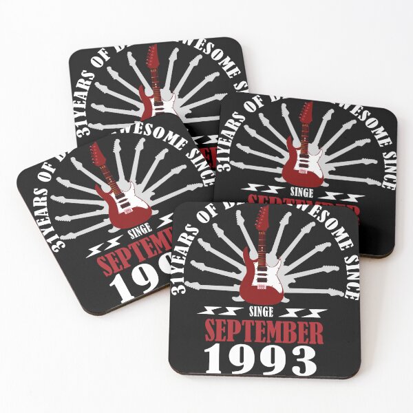 Item preview, 31 Geburtstag Retro Vintage Gitarristen Gitarrenliebhaber SEPTEMBER designed and sold by studiopekepeke.