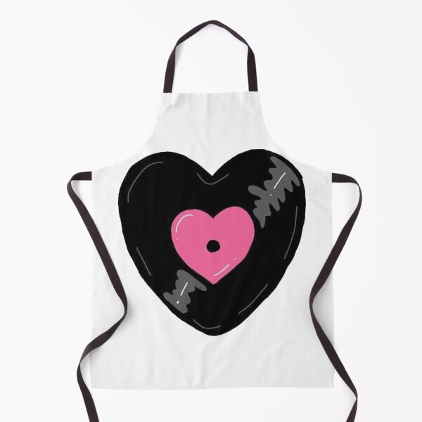 Item preview, trendy heart music disc designed and sold by ninisinterlude.