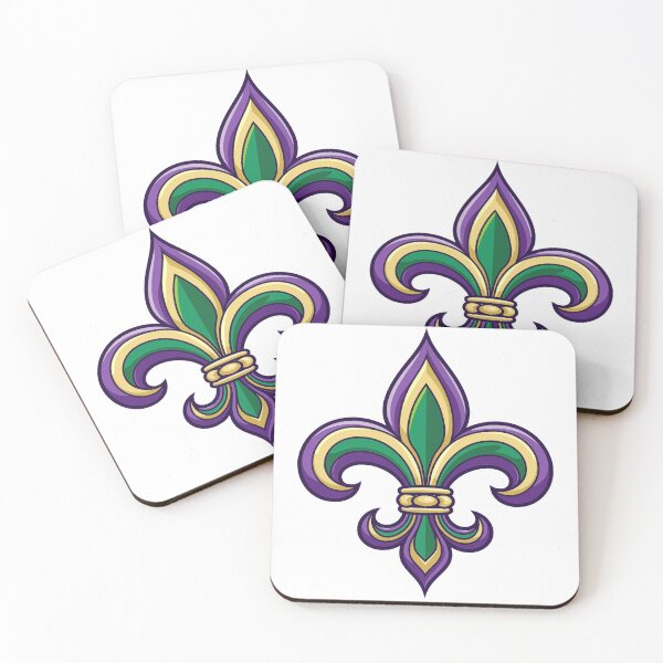 Item preview, Mardi Gras Fleur De Lis Flower  designed and sold by NDaZone.