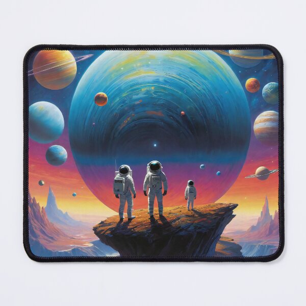 Item preview, Threshold of Discovery: Astronauts on the Brink of the Cosmic Sea designed and sold by ReachingMyDreams.