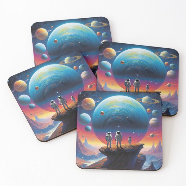Item preview, Threshold of Discovery: Astronauts on the Brink of the Cosmic Sea designed and sold by ReachingMyDreams.
