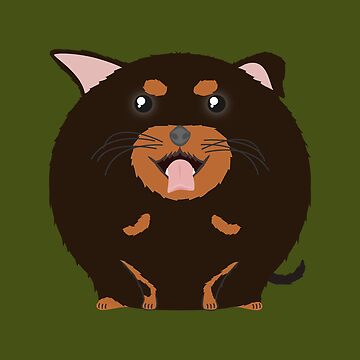 Artwork thumbnail, Sfurical round doberman dog by meldra
