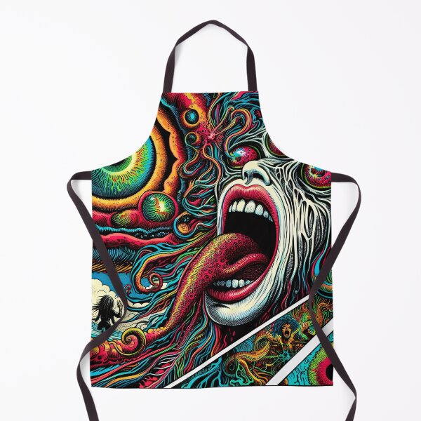 Item preview, Trippy Cosmic Psychedelic Intergalactic God designed and sold by AIPixelMaster.
