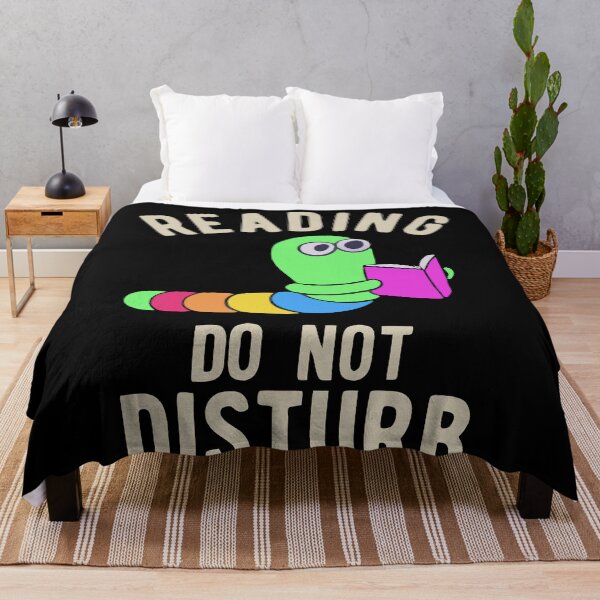 Item preview, Reading Worm - Do Not Disturb designed and sold by Designowner.