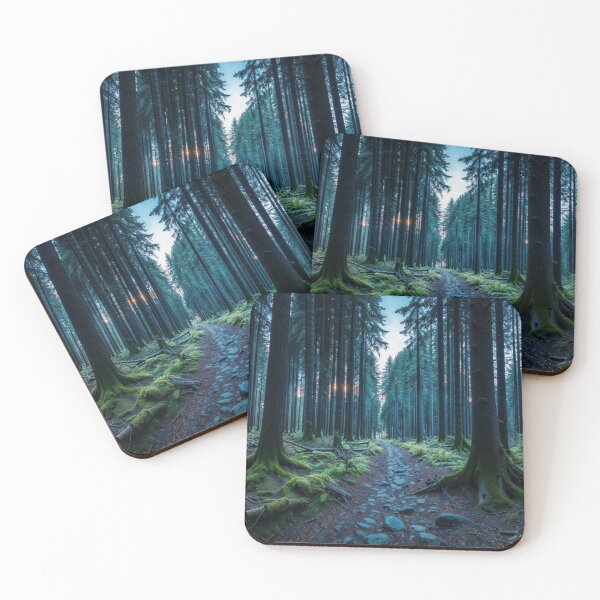 Item preview, Sunrise Enchantment in the Forest designed and sold by Miguel's AI Store.