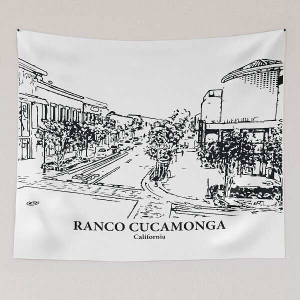 Item preview, Rancho Cucamonga - California designed and sold by Lakeric Cityscapes.