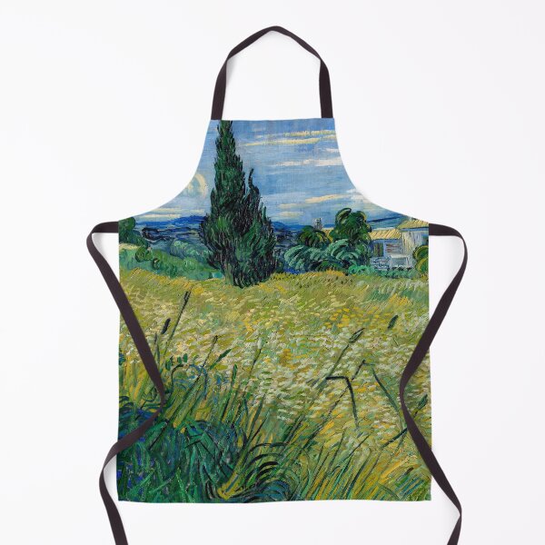 Item preview, Vincent van Gogh's Green Wheat Field with Cypress designed and sold by NikoVerse Studio.
