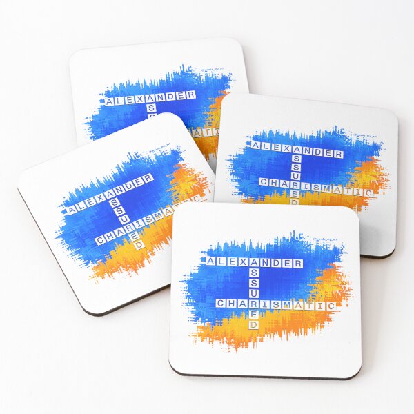 Item preview, Alexander, Assured and Charismatic Crossword designed and sold by words-my-art.