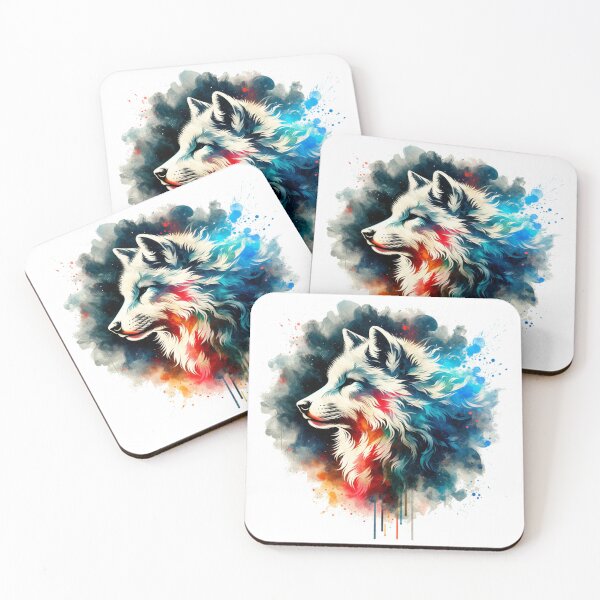 Item preview, 4008 Colorful Wolf designed and sold by Magic3D.