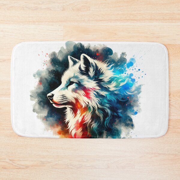 Item preview, 4008 Colorful Wolf designed and sold by Magic3D.