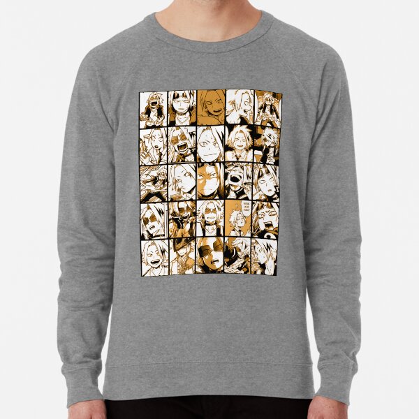 Collage BNHA Kaminari Denki Sweatshirt léger