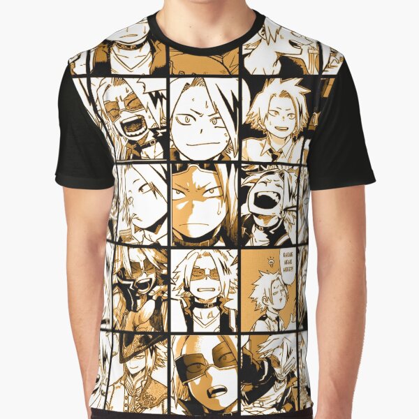 BNHA Kaminari Denki collage Graphic T-Shirt