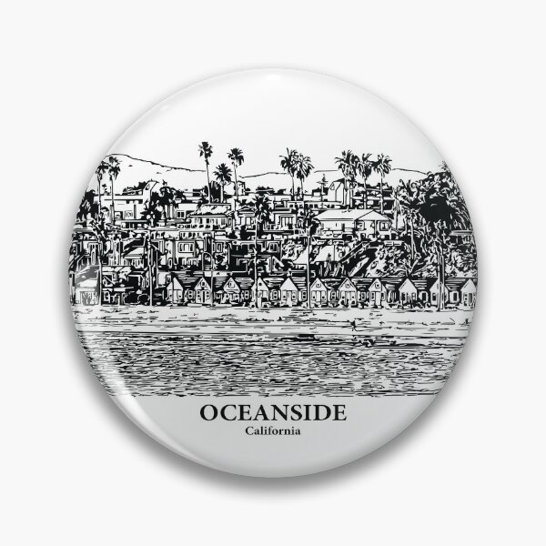 Item preview, Oceanside - California designed and sold by Lakeric Cityscapes.