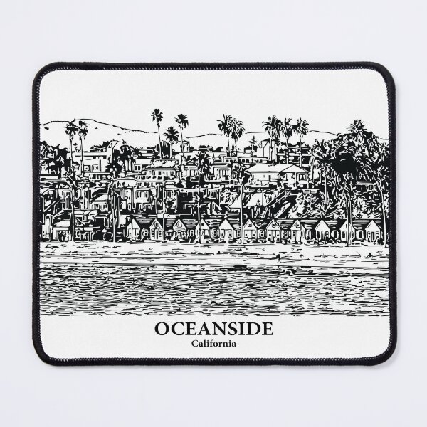Item preview, Oceanside - California designed and sold by Lakeric Cityscapes.