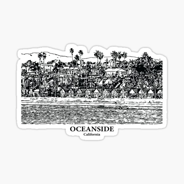 Item preview, Oceanside - California designed and sold by Lakeric.