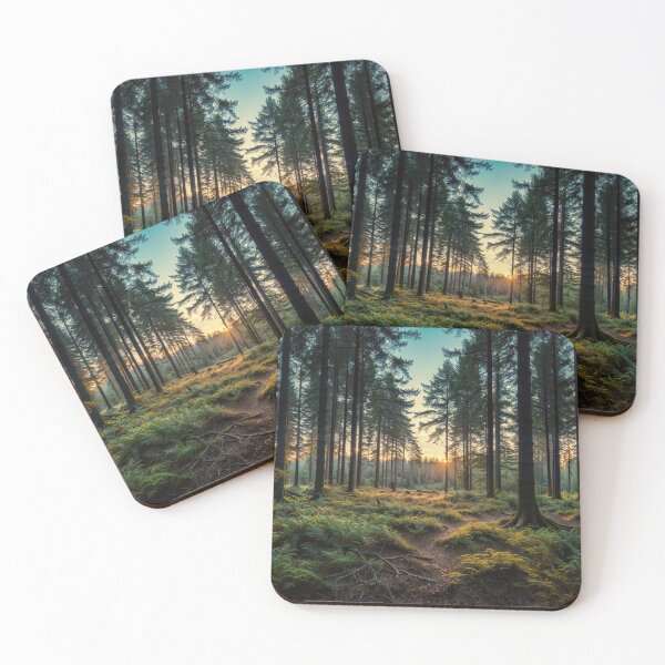 Item preview, Sunrise Enchantment in the Forest designed and sold by Miguel's AI Store.