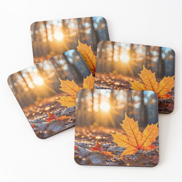 Item preview, Fallen Autumn Leaves designed and sold by Miguel's AI Store.