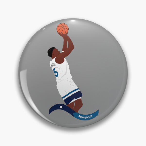 Item preview, Basketball player Anthony Edwards in action designed and sold by GiCapgraphics.