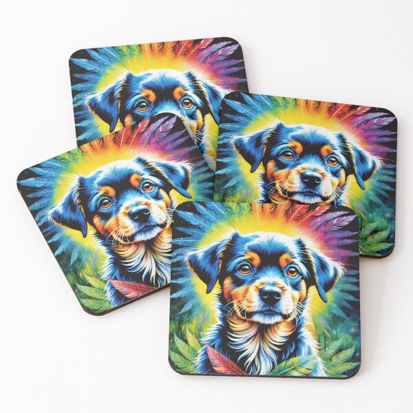 Item preview, Spirit of the Verdant Realm: Canine of Color and Light designed and sold by ReachingMyDreams.
