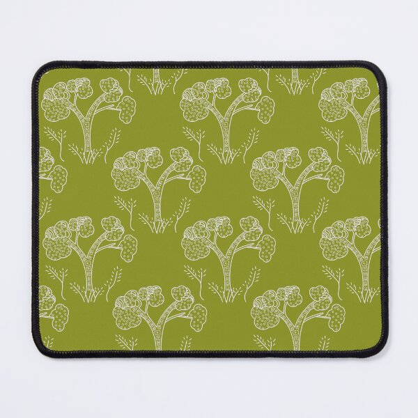 Item preview, Whimsical Pastel GreenTree Pattern designed and sold by Artistestella.