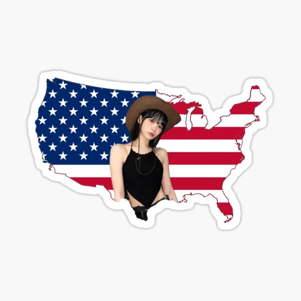 Artikel-Vorschau von Cowboy Kim Chae-Won Amerikanische Flagge, designt und verkauft von BlkStrikeDesign.