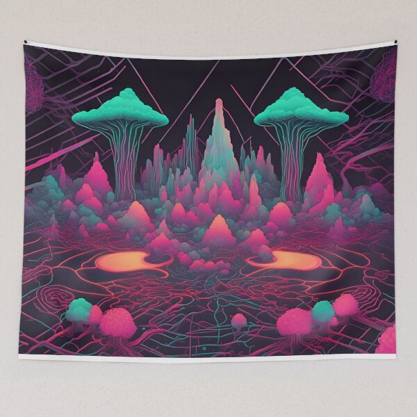 Item preview, Space Mushrooms designed and sold by LostStudio.
