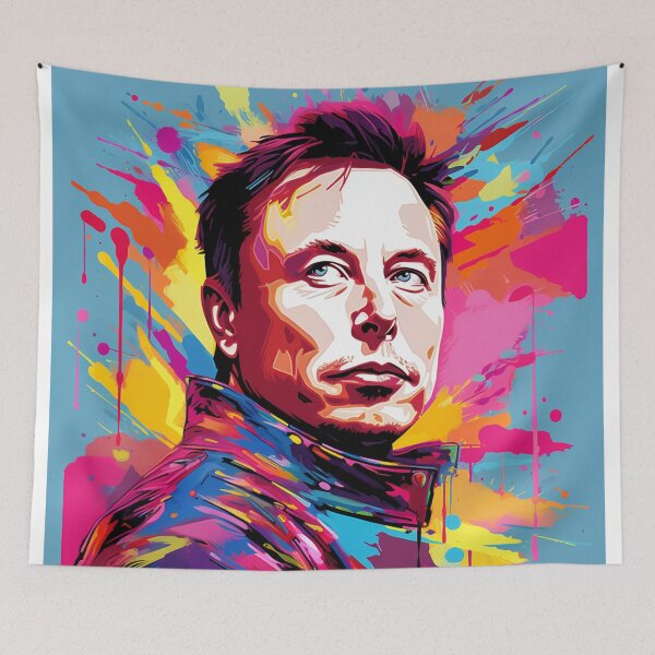 Aperçu de l'œuvre Musc Pop Art 4 créée et vendue par AstroRisq.