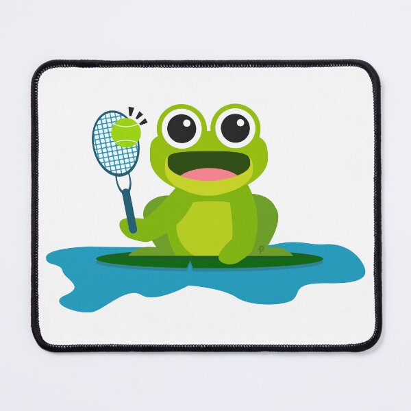 Item preview, Tennis Frog Illustration Transparent (Animal x Sports)  designed and sold by PauloDesigns97.