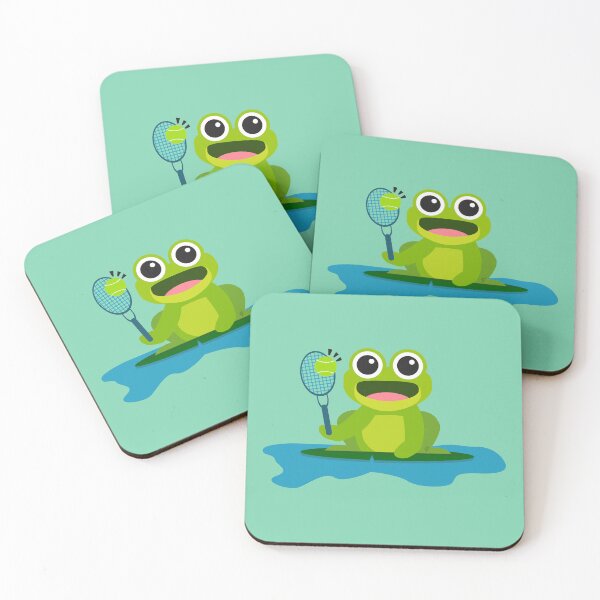 Item preview, Tennis Frog Illustration (Animal x Sports)  designed and sold by PauloDesigns97.