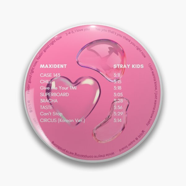 Item preview, maxident album stray kids songs lyrics designed and sold by beesburt.