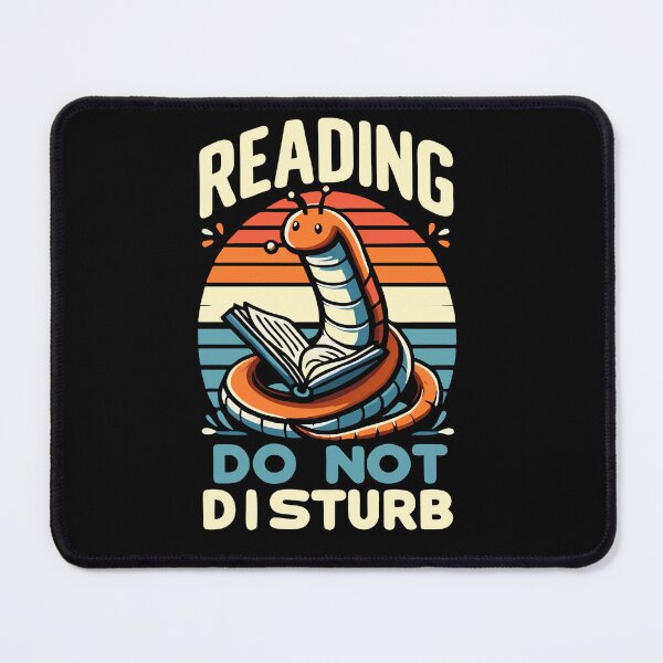 Item preview, Reading Do Not Disturb - Cute Bookworm designed and sold by Designowner.