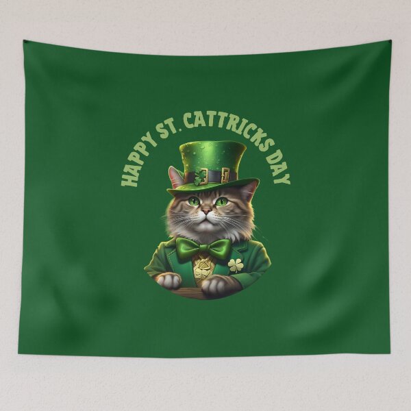 Item preview, Happy St. Cattricks Day  designed and sold by MugsAndDuds.