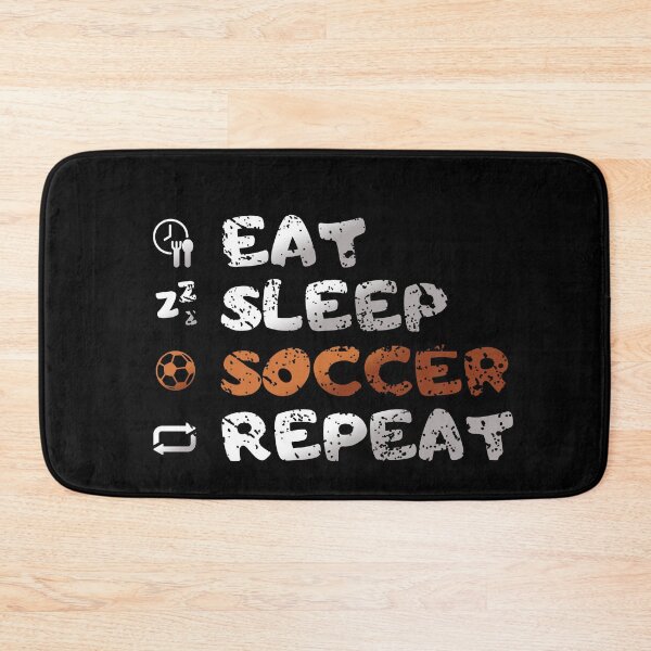 Item preview, Eat, sleep, soccer, repeat designed and sold by GONZZA.