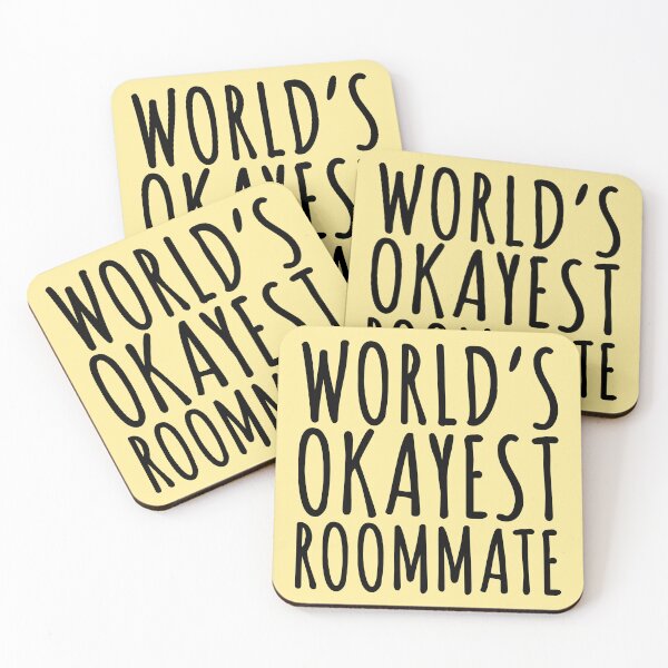 Item preview, Worlds Okayest Roommate designed and sold by kamrankhan.