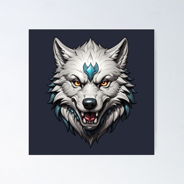 Item preview, Wolf Design designed and sold by MrFelixArt.