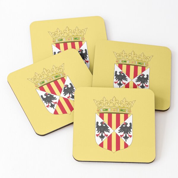 Item preview, Arms of the Aragonese Kings of Sicily(Crowned) designed and sold by FutureTraveller.