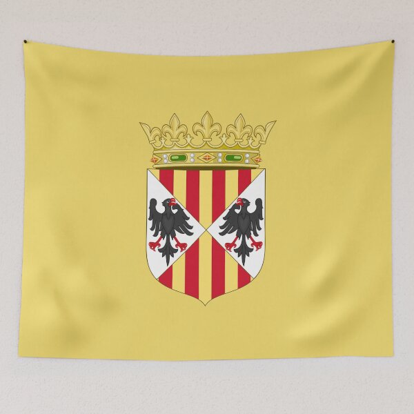 Item preview, Arms of the Aragonese Kings of Sicily(Crowned) designed and sold by FutureTraveller.