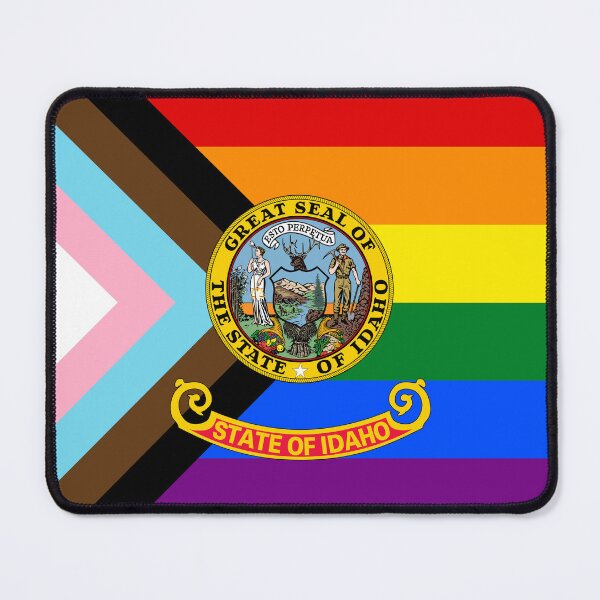 Item preview, Idaho Progress Pride Flag designed and sold by WokeBespoke.