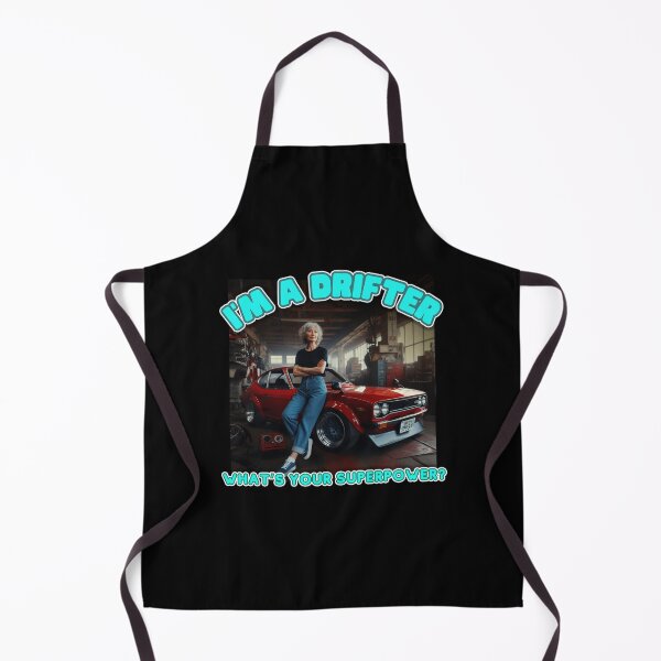 Item preview, I'm a Drifter, whats your SuperPower? Japanese Woman Drifter designed and sold by Michael van der Hoorn.