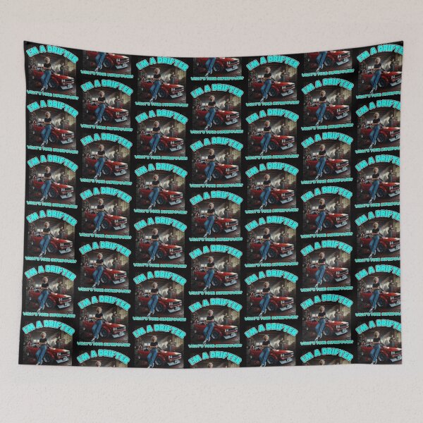 Item preview, I'm a Drifter, whats your SuperPower? Japanese Woman Drifter designed and sold by Michael van der Hoorn.