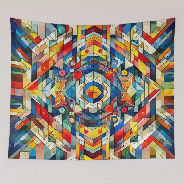 Item preview, Radiant Tessellation: Abstract Geometry Elegance designed and sold by Rui Fernandes.