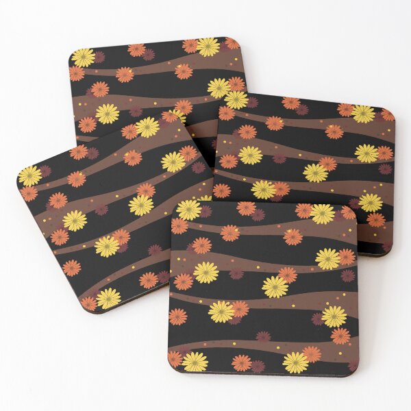 Item preview, Abstract Waves and Floral Motion, swirl pattern designed and sold by Clara Fruggeri.