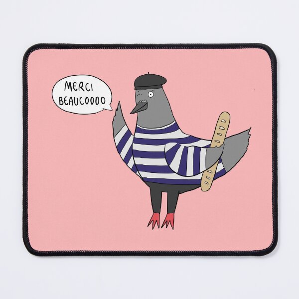 Item preview, Funny French Pigeon Pun designed and sold by lifeofmrchicken.