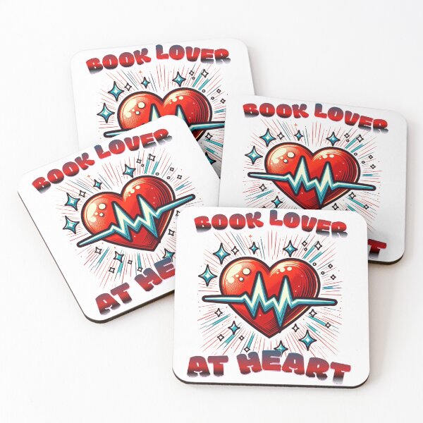 Item preview, Book Lover At Heart designed and sold by mentokc.