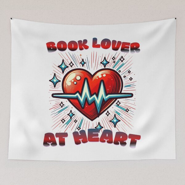 Item preview, Book Lover At Heart designed and sold by mentokc.