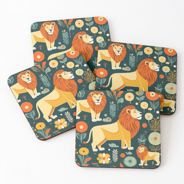 Item preview, Lions designed and sold by Joanne Walsh.
