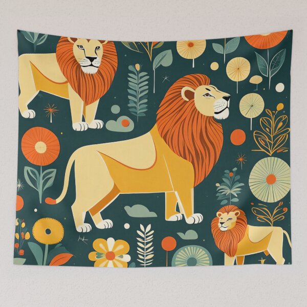 Item preview, Lions designed and sold by Joanne Walsh.